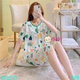 Bộ Tole Tay Ngắn Quần Lửng Họa Tiết Dễ Thương (45kg - 60kg)
