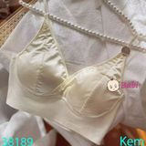 BRA CỔ V SATIN NỮ