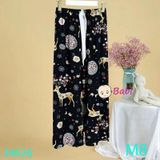 Quần Lanh (Tole) Mùa Hè Nhiều Họa Tiết (45-60kg)