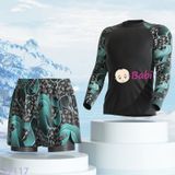 BỘ BƠI WARRIOR NAM TAY DÀI SIZE ĐẠI (55-75kg)