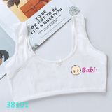  Combo 2 Áo Lót Cotton Bé Gái Màu Trơn Đơn Giản (Dưới50kg) 