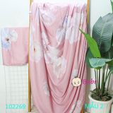 Combo 3 món Tencel gồm 1 drap nệm 1m6 và 2 áo gối nằm 50x70