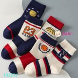 Combo 5 đôi vớ cổ cao cute cho bé