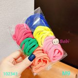 Set 50c Thun Cột Tóc Bé Gái