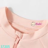 Bộ Bơi Bé Gái Tay Dài In Chữ Màu Hồng Cam (30-55kg)