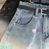 Quần Jean Lửng Bé Gái Size Đại Màu Trơn (52-80kg)