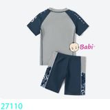 Đồ Bơi Cho Bé Trai In Chữ Đơn Giản (30kg - 50kg)
