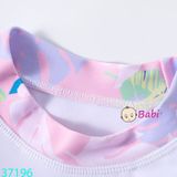 Bộ Bơi Bé Gái Tay Dài Chữ SUMMER (26 - 45kg)