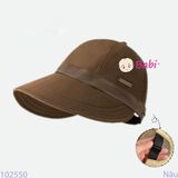 NÓN VÀNH CHỐNG NẮNG MÀU TRƠN