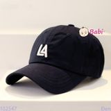 Nón (Mũ) Lưỡi Trai Canvas Thêu L.A