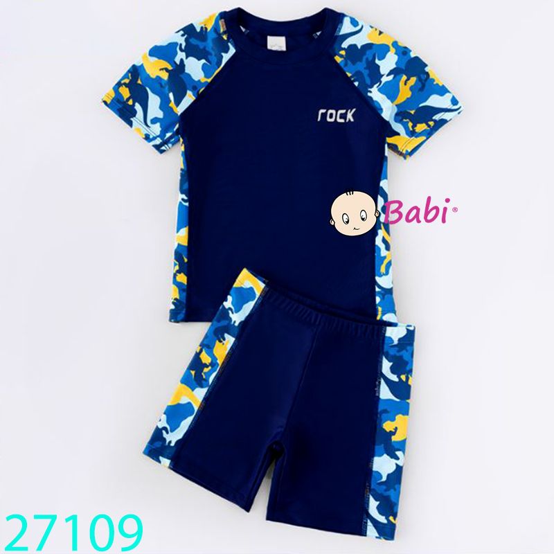 Đồ Bơi Cho Bé Trai Họa Tiết Rằn Ri (23kg - 50kg)