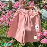 Quần Short Bé Gái Nhiều Họa Tiết (26kg - 40kg)