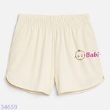 Quần Short Hè Màu Trơn Cho Mẹ Và Bé (20kg - 65kg)
