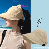 NÓN CHỐNG NẮNG NỮA ĐẦU SÀNH ĐIỆU