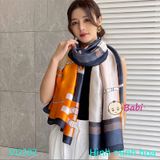 102302 Khăn Lụa Nhiều Màu Sắc Sành Điệu