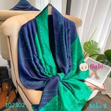 102302 Khăn Lụa Nhiều Màu Sắc Sành Điệu