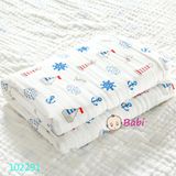 102291 Khăn Tắm Vải Xô 6 Lớp Xịn Xò