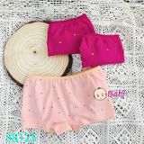 Combo 3c Quần Chíp Đùi Nhiều Họa Tiết Dễ Thương Cho Bé Gái (15-23kg)