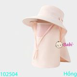MŨ CHỐNG NẮNG KÈM KHẨU TRANG