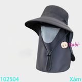 MŨ CHỐNG NẮNG KÈM KHẨU TRANG