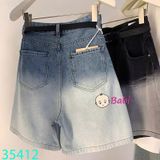 Quần Jean Lửng Bé Gái Size Đại Màu Trơn (52-80kg)