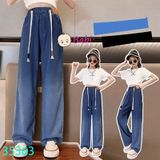 QUẦN JEAN TENCEL BÉ GÁI SIZE ĐẠI (20kg-45kg)