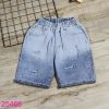 Quần Jeans Lửng Lưng Thun Cho Bé Trai Size Đại (26kg - 45kg)