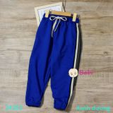  Quần Jogger Dài Lưng Thun Mix Sọc Năng Động Cho Bé (23kg-52kg) 