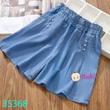 Quần Short Jeans Bé Gái Đính Hạt (26kg - 45kg)
