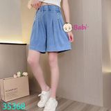 Quần Short Jeans Bé Gái Đính Hạt (26kg - 45kg)