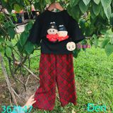 Bộ Bé Gái In La Bu Bu Quần Đỏ (26kg - 65kg)