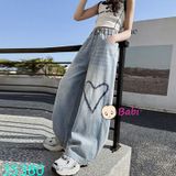 Quần Jeans Suông Bé Gái M5 (35kg - 50kg)