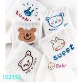 SET 10 ĐÔI VỚ NỮ CỔ CAO TRẮNG