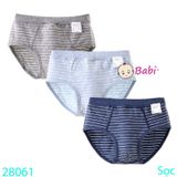 SET 3C QUẦN CHIP TAM GIÁC BÉ TRAI MAM.DAD.KIDS