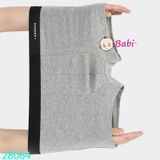 Set 4 Chip Đùi Màu Trơn Size Đại In Chữ (50-65kg)