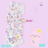 Set 4 Quần Chip Đùi Cotton Bé Gái (26kg-45kg)