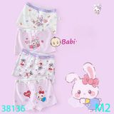 Set 4 Quần Chip Đùi Cotton Bé Gái (26kg-45kg)