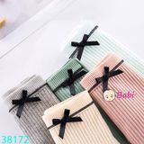 Set 5 Chip Tam Giác Gân Màu Trơn Xinh Xắn (45-55kg)
