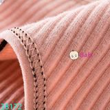Set 5 Chip Tam Giác Gân Màu Trơn Xinh Xắn (45-55kg)