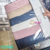 SET 6C KHĂN TẮM ĐỦ MÀU XUẤT H.À.N
