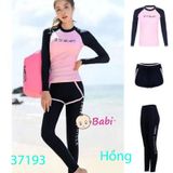 Set Bộ Bơi Bé Gái 3 Món (40-60kg)