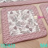 Thảm Vải Vintage Nhiều Họa Tiết Đẹp (50x50cm)