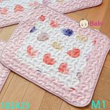Thảm Vải Vintage Nhiều Họa Tiết Đẹp (50x50cm)