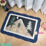 Thảm Vintage Nhiều Họa Tiết Xinh Xắn