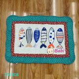Thảm Vintage Nhiều Họa Tiết Xinh Xắn