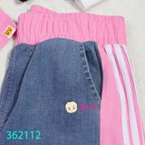 Set Bộ Áo Thun Cotton In Hình Quần Short Jeans Cho Bé Size Đại (50kg - 80kg)