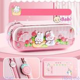 Hộp Bút 2 Tầng Cho Bé Nhiều Họa Tiết