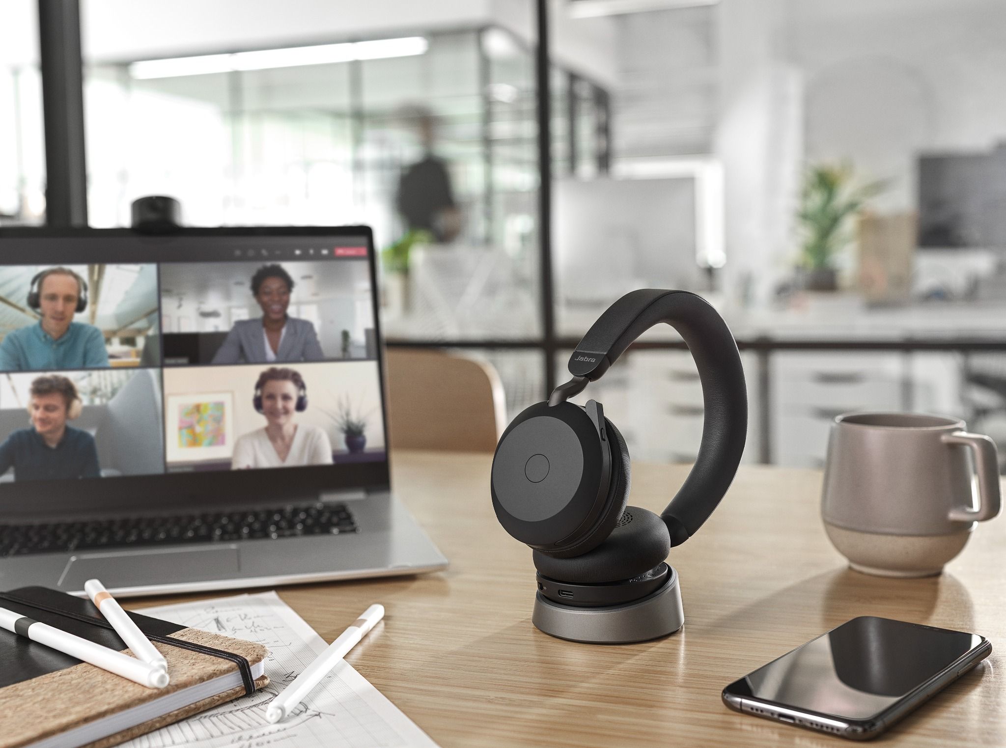  Giá để bàn Jabra Evolve2 75 