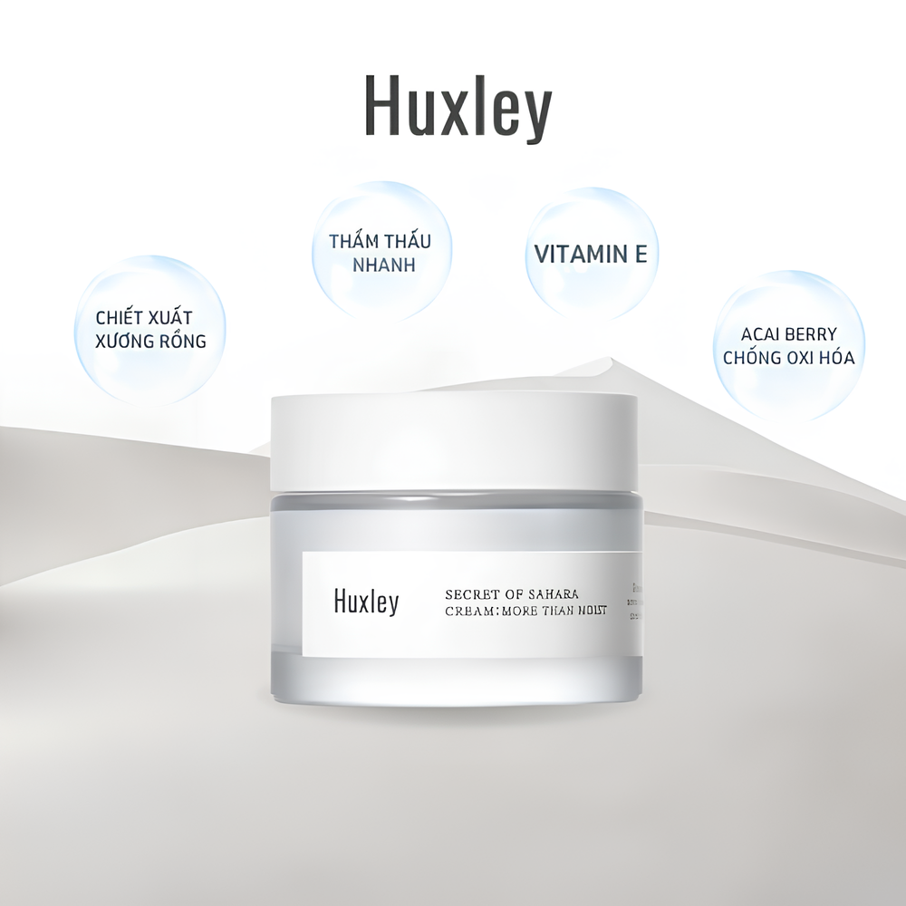 Kem Dưỡng Ẩm Huxley Secret Of Sahara Cream More Than Moist 50ml