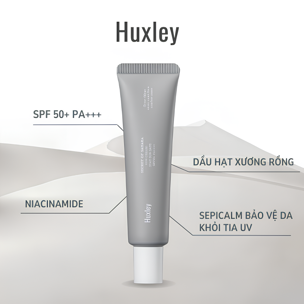 Kem Chống Nắng Nâng Tone Da Huxley Tone Up Cream Stay Sun Safe SPF50+ PA+++
